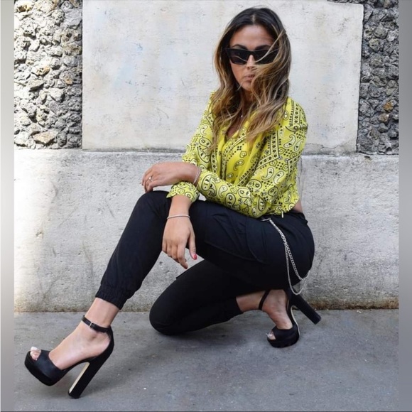 New Jimmy Choo Blue metallic Liberty 150 Sandals 37 $995 - Picture 5 of 15